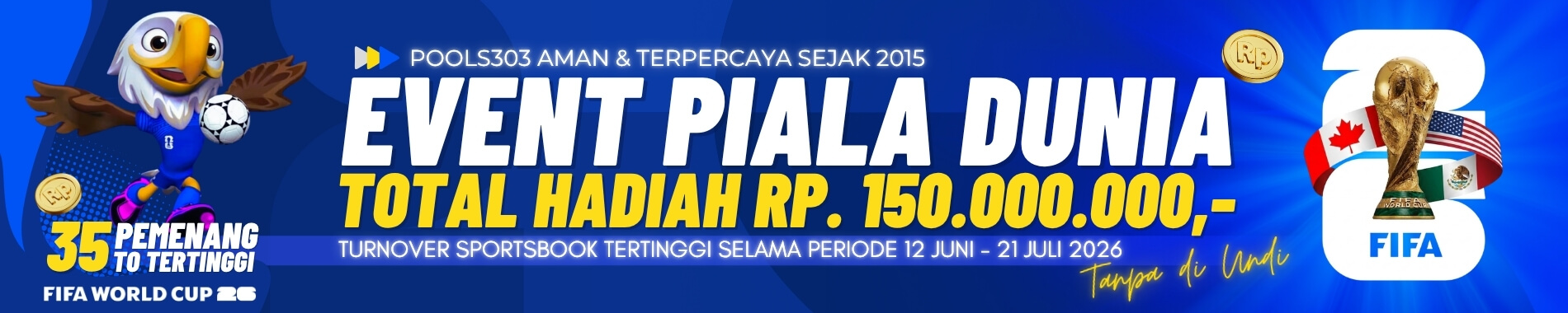Event Piala Dunia 2026 - Pools303